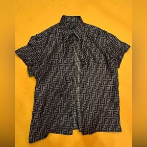 Fendi FF beach shirt